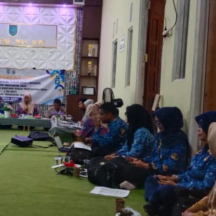 PENETAPAN RKP DESA TAHUN ANGGARAN 2026 DAN DU RKP TAHUN ANGGARAN 2027